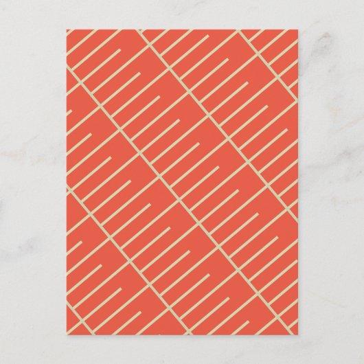 Carte Postale Lignes vintages (Devant)