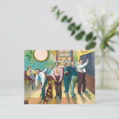 Carte Postale Ligue de Bowling (Debout devant)