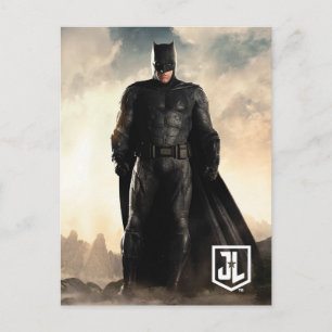 Carte Postale Ligue de Justice Batman Sur Le Champ De Bataille