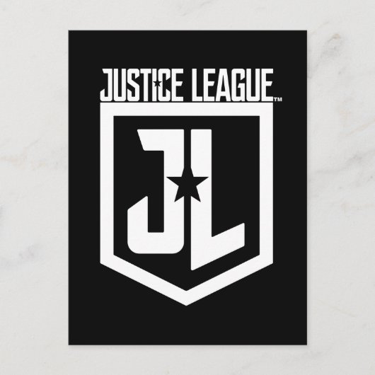 Carte Postale Ligue de Justice | Bouclier JL (Devant)