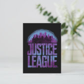Carte Postale Ligue de Justice | Justice League City Silhouette (Debout devant)