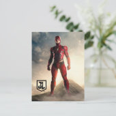 Carte Postale Ligue de Justice | Le Flash Sur Le Champ De Batail (Debout devant)