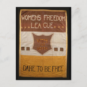 Carte Postale Ligue de la Liberté des Femmes, Osez être libre !