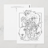 Carte Postale Ligue SA (Devant / Derrière)