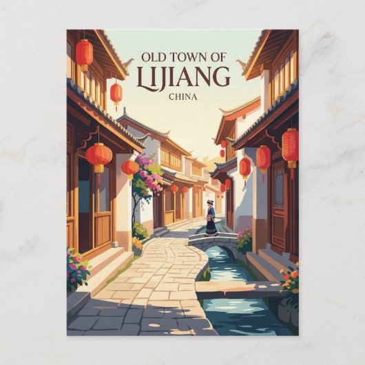Carte Postale Lijiang, Chine Chine (Devant)