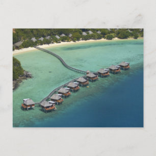 Carte Postale Likuliku Lagoon Resort, île de Malolo, Fidji