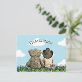 Carte Postale Lil Cowboy Merci Notes (Debout devant)