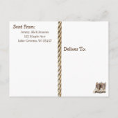 Carte Postale Lil Cowboy Merci Notes (Dos)