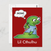 Carte Postale Lil Cthulhu (Devant / Derrière)