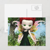 Carte Postale Lil Fairy Princesse (Devant / Derrière)