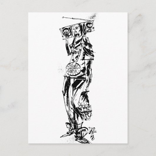 Carte Postale Lil Jon "Collaboration de Jim Mahfood et Lil Jon" (Devant)