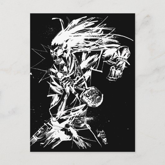 Carte Postale Lil Jon "Collaboration de Jim Mahfood et Lil Jon" (Devant)