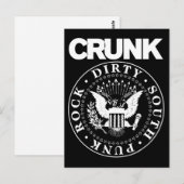 Carte Postale Lil Jon "Crunk Seal" (Devant / Derrière)