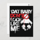 Carte Postale Lil Jon "Shawty Putt- Dat Baby Don't Look Like Me" (Devant / Derrière)