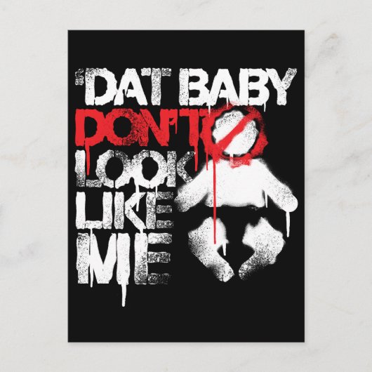 Carte Postale Lil Jon "Shawty Putt- Dat Baby Don't Look Like Me" (Devant)