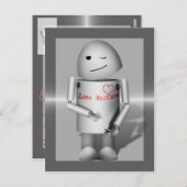 Carte Postale (Lil' Robo-x9) Love Machine (Devant / Derrière)