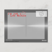 Carte Postale (Lil' Robo-x9) Love Machine (Dos)