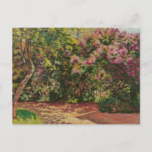 Carte Postale Lilac, le jardin de l'artiste (Devant)
