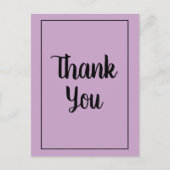Carte Postale Lilac Merci (Devant)