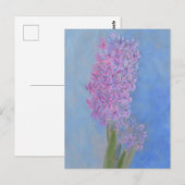 Carte Postale Lilac rose Hyacinth (Devant / Derrière)