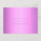 Carte Postale Lilac Violet Douze Ans Save The Date (Dos)