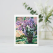 Carte Postale Lilacs dans une fenêtre, Mary Cassatt (Debout devant)