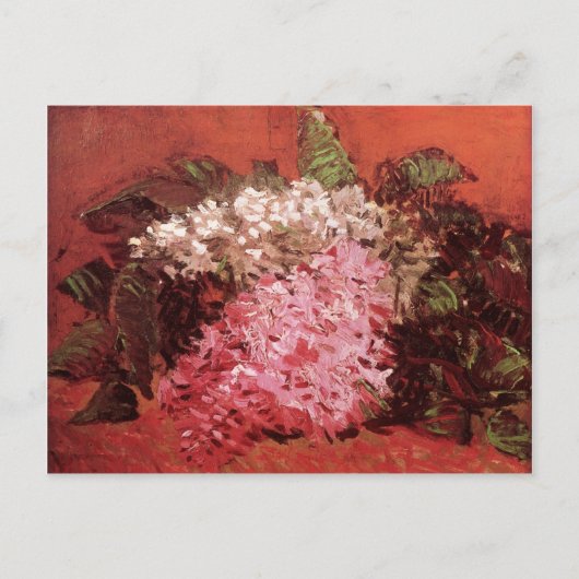 Carte Postale Lilacs (F286b) Van Gogh Fine Art (Devant)