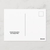 Carte Postale Lilacs pourpres le jour du printemps (Dos)