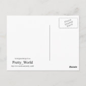 Carte Postale Lilas assez pourpres (Dos)