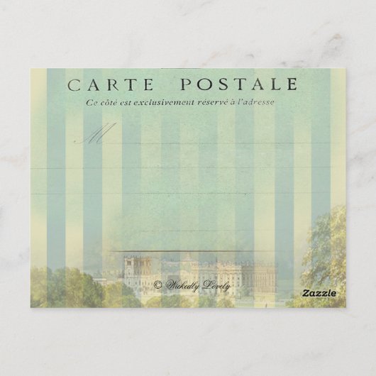 Carte Postale Lilas au printemps (Dos)