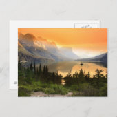 Carte Postale L'île aux oies sauvages dans le parc national du G (Devant / Derrière)