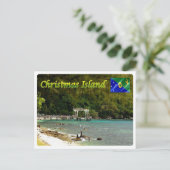 Carte Postale L'île Christmas - (Debout devant)