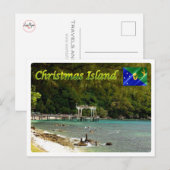 Carte Postale L'île Christmas - (Devant / Derrière)