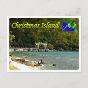 Carte Postale L'île Christmas -