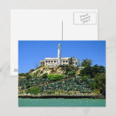Carte Postale L'île d'Alcatraz (Devant / Derrière)