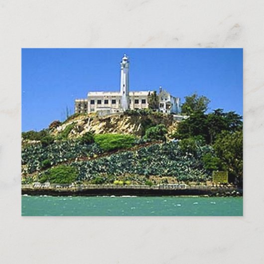 Carte Postale L'île d'Alcatraz (Devant)
