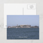 Carte Postale L'île d'Alcatraz (Devant / Derrière)