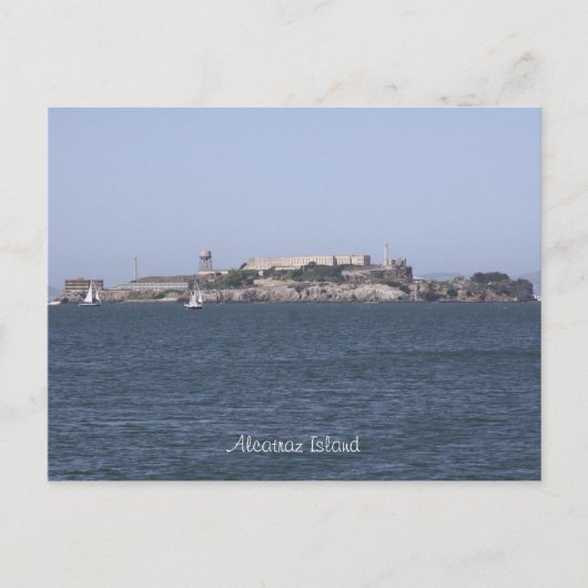 Carte Postale L'île d'Alcatraz (Devant)