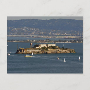 Carte Postale L'île d'Alcatraz dans la baie de San Francisco