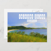 Carte Postale L'île de Calaguas à Bicol Philippines (Devant / Derrière)