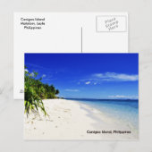 Carte Postale L'île de Canigao (Devant / Derrière)