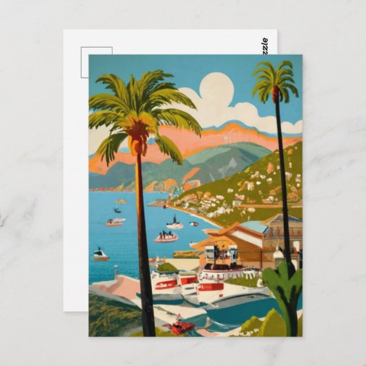 Carte Postale L'île de Catalina (Devant / Derrière)