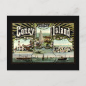 Carte Postale L'île de Coney (Devant)