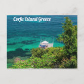 Carte Postale L'île de Corfou Grèce (Devant)