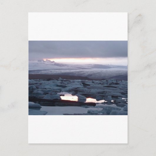 Carte Postale L'île de Gletscherlagune (Devant)