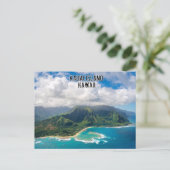 Carte Postale L'île de Kauai sur Hawaii Postcard (Debout devant)