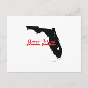 Carte Postale l'île de marco Floride