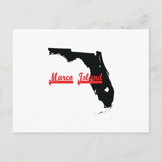 Carte Postale l'île de marco Floride (Devant)
