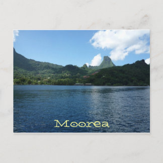 Carte Postale L'île de Moorea, Polynésie française.