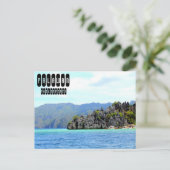 Carte Postale L'île de Palawan aux Philippines (Debout devant)